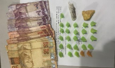 Polícia Militar prende autor de tráfico de drogas em Ubá