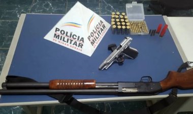 Polícia Militar prende homem após fazer disparos e ferir uma pessoa em  distrito de Além Paraíba