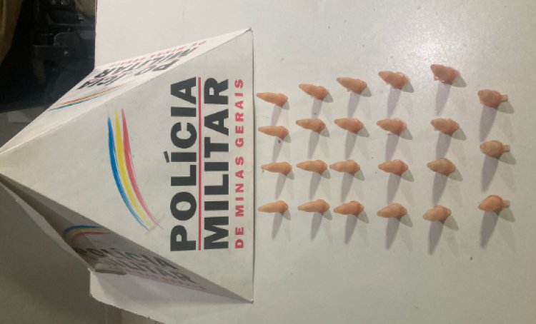 Polícia Militar apreende drogas em Visconde do Rio Branco