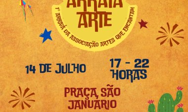 1º Arraiá da Associação Artes que Encantam vai acontecer na Praça São Januário em Ubá