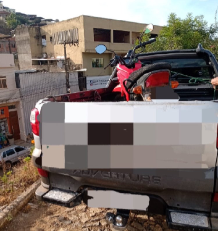 Polícia Militar recupera veículo furtado e prende autores de furto e receptação em Rodeiro