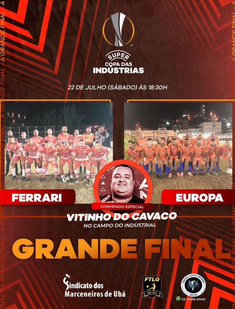 Final do campeonato Society, Super Copa das Industrias 2023, será nesse sábado