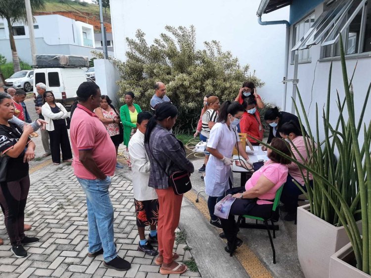 Ubá: ESF São Domingos tem ação de cuidados para Hipertensos e Diabéticos