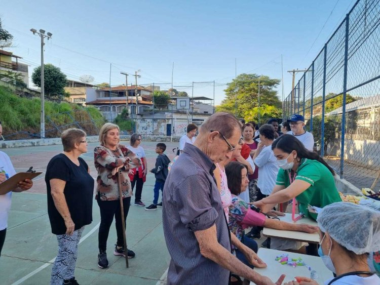 Ubá: ESF Peluso realiza ação sobre alimentação saudável e cuidados com a saúde