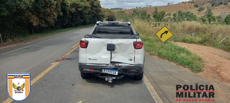 Piraúba: Acidente de trânsito com vítima na MG 353 KM 4