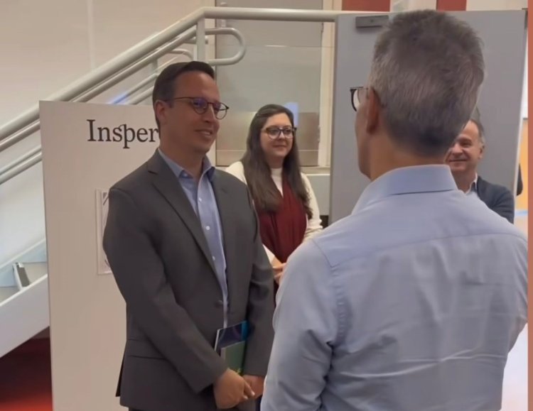 Ubaense Guilherme Silveira, Presidente do Insper, recebe Romeu Zema para debate sobre os 10 anos da Lei Anticorrupção no Brasil