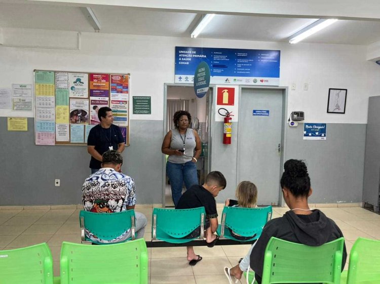 Ubá: ESF Cohab promove Sala de Espera sobre Educação em Saúde