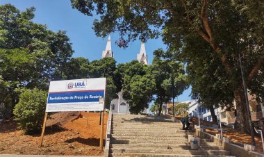 Prefeitura de Ubá entrega obras de revitalização da Praça do Rosário