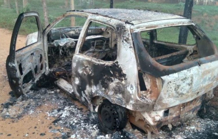 Corpo carbonizado é encontrado junto a Fiat Pálio na zona rural de Viçosa