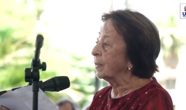 Neide Moreira Michelli discursa na Inauguração do novo Centro Administrativo de Ubá