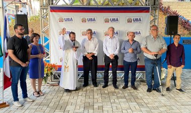 Ubá: Praça do Rosário é entregue totalmente revitalizada