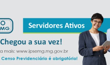 Destinada aos servidores ativos, terceira etapa do Censo Previdenciário começa nesta sexta-feira (13/10)