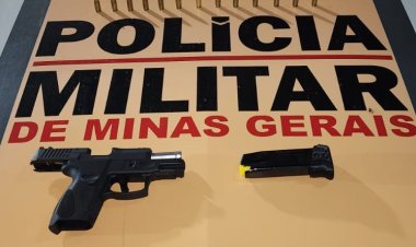Segurança privado é preso portando arma de fogo em Ubá