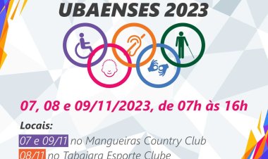 Jogos Paralímpicos Ubaenses acontecem em novembro