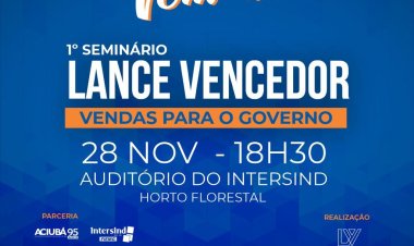 1º Seminário Lance Vencedor promete mudar o jogo para o seu negócio