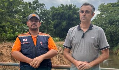 Prefeitura de Guiricema está finalizando a  primeira etapa de dragagem do Rio dos Bagres