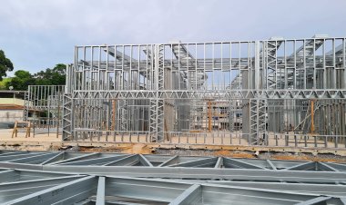 Avançam as obras do Centro Educacional Municipal em Ubá