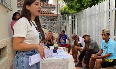 Ubá: Saúde mental é tema de ação para população em situação de rua