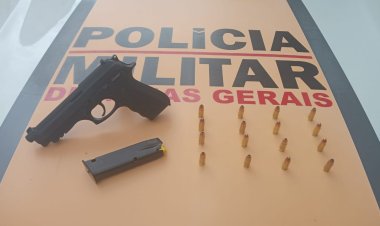 Homem é preso por porte ilegal de arma de fogo em Rio Pomba