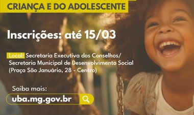 Ubá: CMDCA lança edital de seleção de projetos