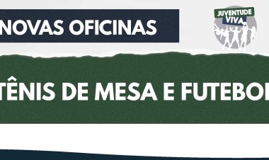 Projeto Juventude Viva: inscrições abertas para novas oficinas em Ubá