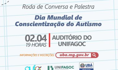 Ubá: Saúde e Educação promovem evento pelo Dia de Conscientização do Autismo