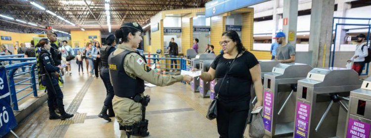 Governo de Minas lança campanha para conscientizar usuários do transporte público sobre furto, roubo e importunação sexual