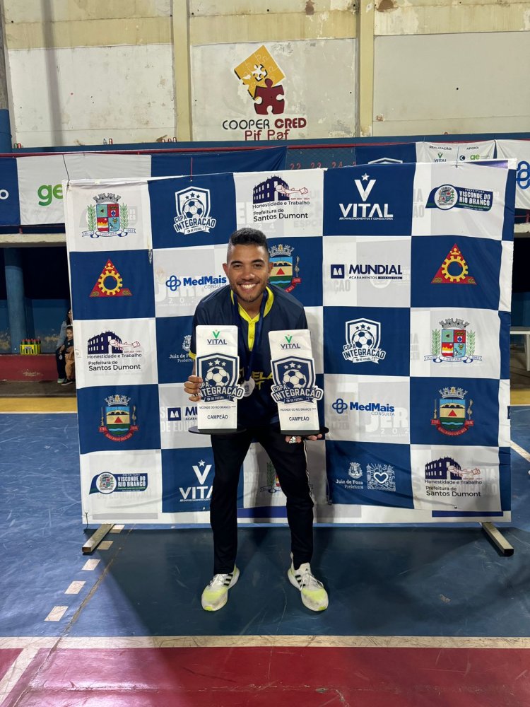 Times de Feminino e Masculino de Futsal do Clube Praça de Esportes de Ubá vencem sub sede e avançam na Copa Integração