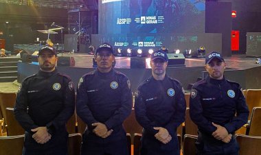 GCM's de Ubá participam de Seminário sobre Enfrentamento à Criminalidade