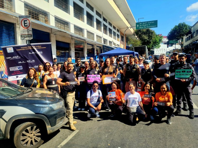 PCMG integra ação contra exploração sexual de crianças e adolescentes