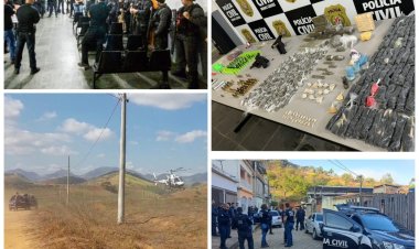PCMG desmantela rede de tráfico e homicídios em Rodeiro
