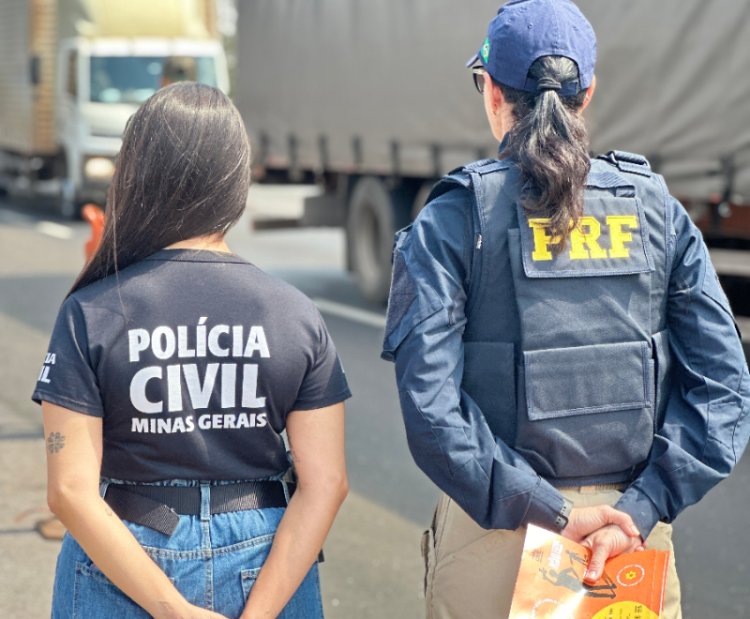 Ação da PCMG com a PRF marca o Mês das Crianças