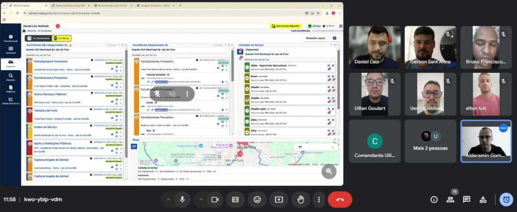 GCM Ubá inicia treinamento para novo sistema de atendimento