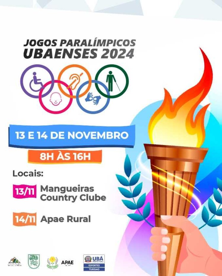 Jogos Paralímpicos Ubaenses 2024 reúnem atletas da região