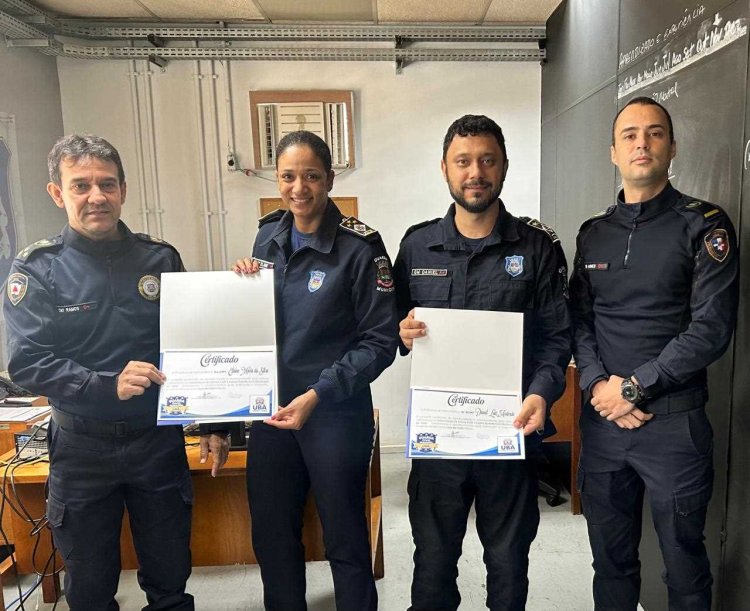 GCM Ubá visita sede da Guarda de Juiz de Fora para troca de experiências e boas práticas