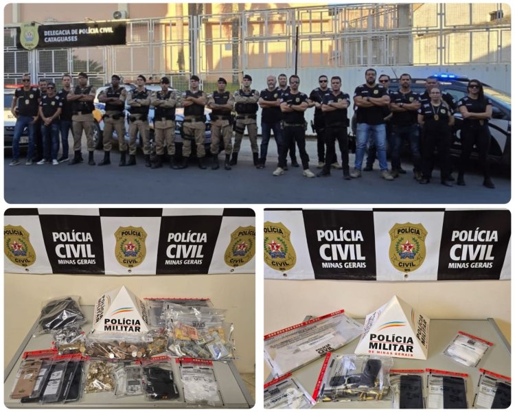 Operação Fim da Linha prende três suspeitos em Cataguases