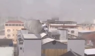 Forte vendaval atinge Ubá causando estragos em vários pontos da cidade