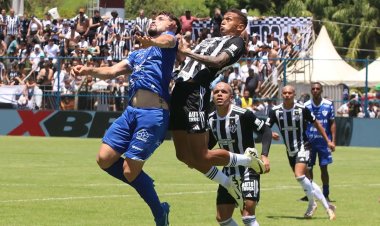 Com lotação máxima em Ubá, Aymorés empata com o Atlético-MG em sua estreia na elite do Mineiro