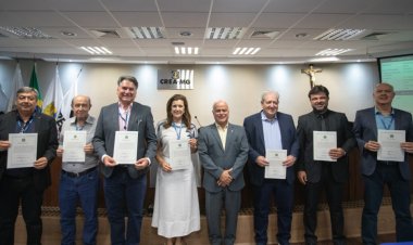 Novos diretores do Crea-MG tomam posse em primeira Plenária do ano