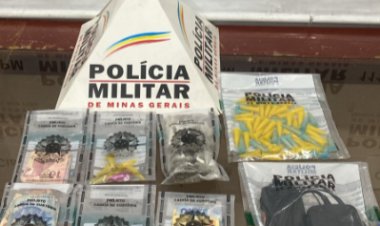 Polícia Militar prende suspeitos de tráfico de drogas em Visconde do Rio Branco