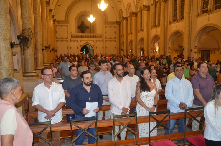 Celebração de Ação de Graças marca início da gestão do Prefeito Ângelo Chequer