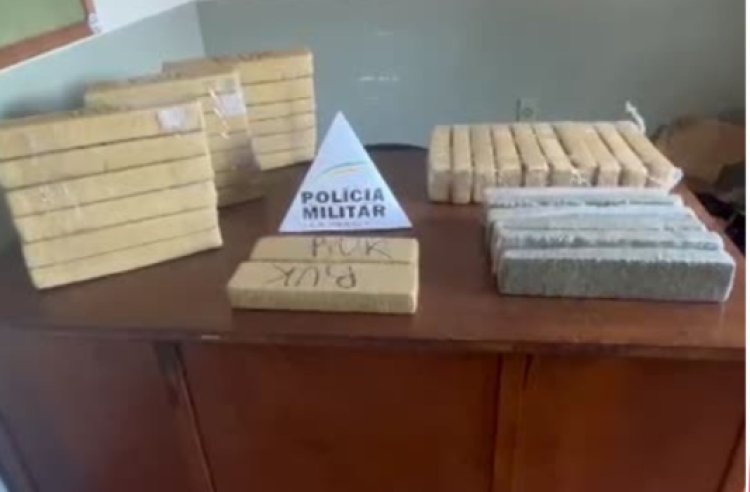 Polícia Militar prende autor de tráfico de drogas em São Geraldo