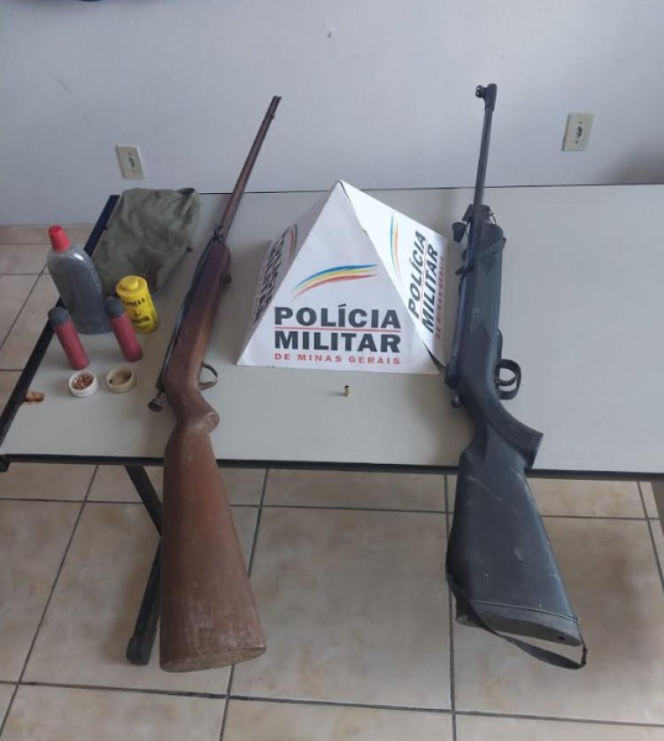 Polícia Militar prende suspeito por posse de arma de fogo após denúncias anônimas