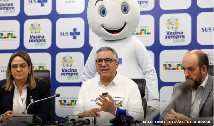 Escolas terão campanha de vacinação entre 14 e 25 de abril