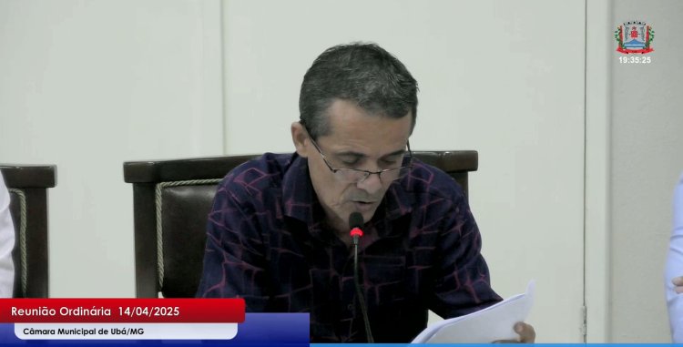 Vereador Gilson Fazolla solicita a realização de uma audiência pública para discutir o limite de créditos suplementares