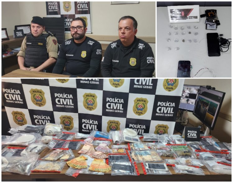 PCMG e PMMG realizam operação contra o tráfico de drogas em Viçosa