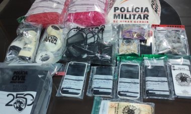 Polícia Militar efetua a prisão de três homens por tráfico de drogas em imóvel monitorado em Rodeiro