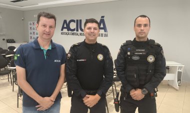 Segurança em pauta: ACIUBÁ e GCM de Ubá se reúnem para buscar soluções contra furtos no comércio central