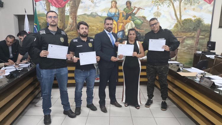 Moção de Aplausos reconhece atuação da Polícia Civil no combate ao crime organizado em Ubá