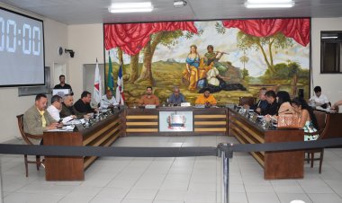 Vereadores aprovam dois projetos de lei e dezenas de requerimentos em reunião ordinária